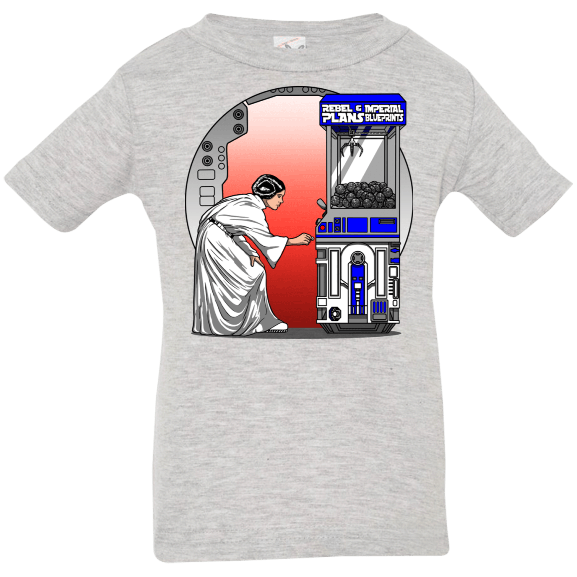 T-Shirts Heather Grey / 6 Months Rebel Plans Infant Premium T-Shirt