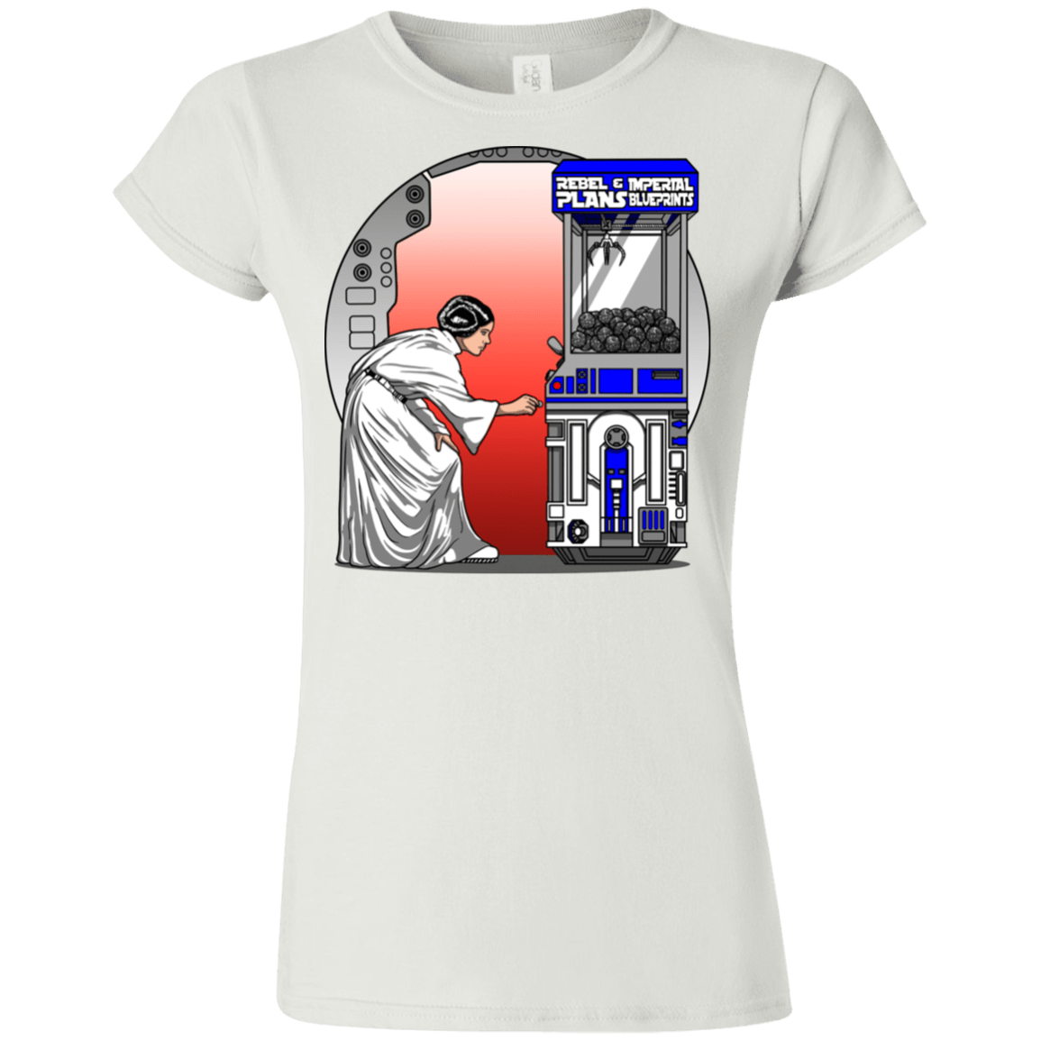 T-Shirts White / S Rebel Plans Junior Slimmer-Fit T-Shirt