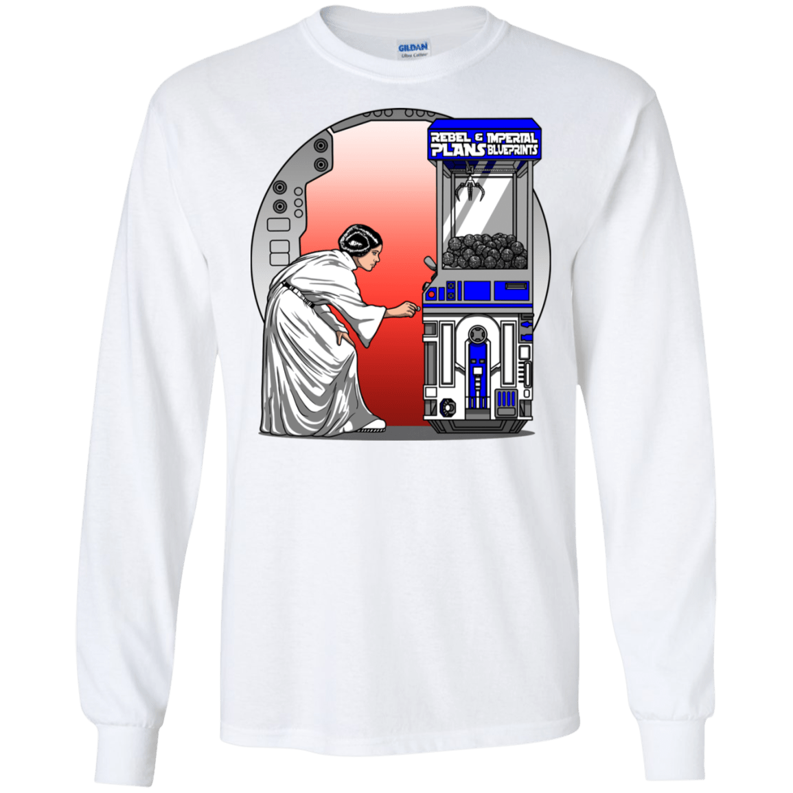 T-Shirts White / S Rebel Plans Men's Long Sleeve T-Shirt