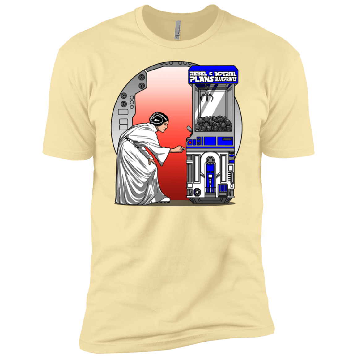 T-Shirts Banana Cream / X-Small Rebel Plans Men's Premium T-Shirt