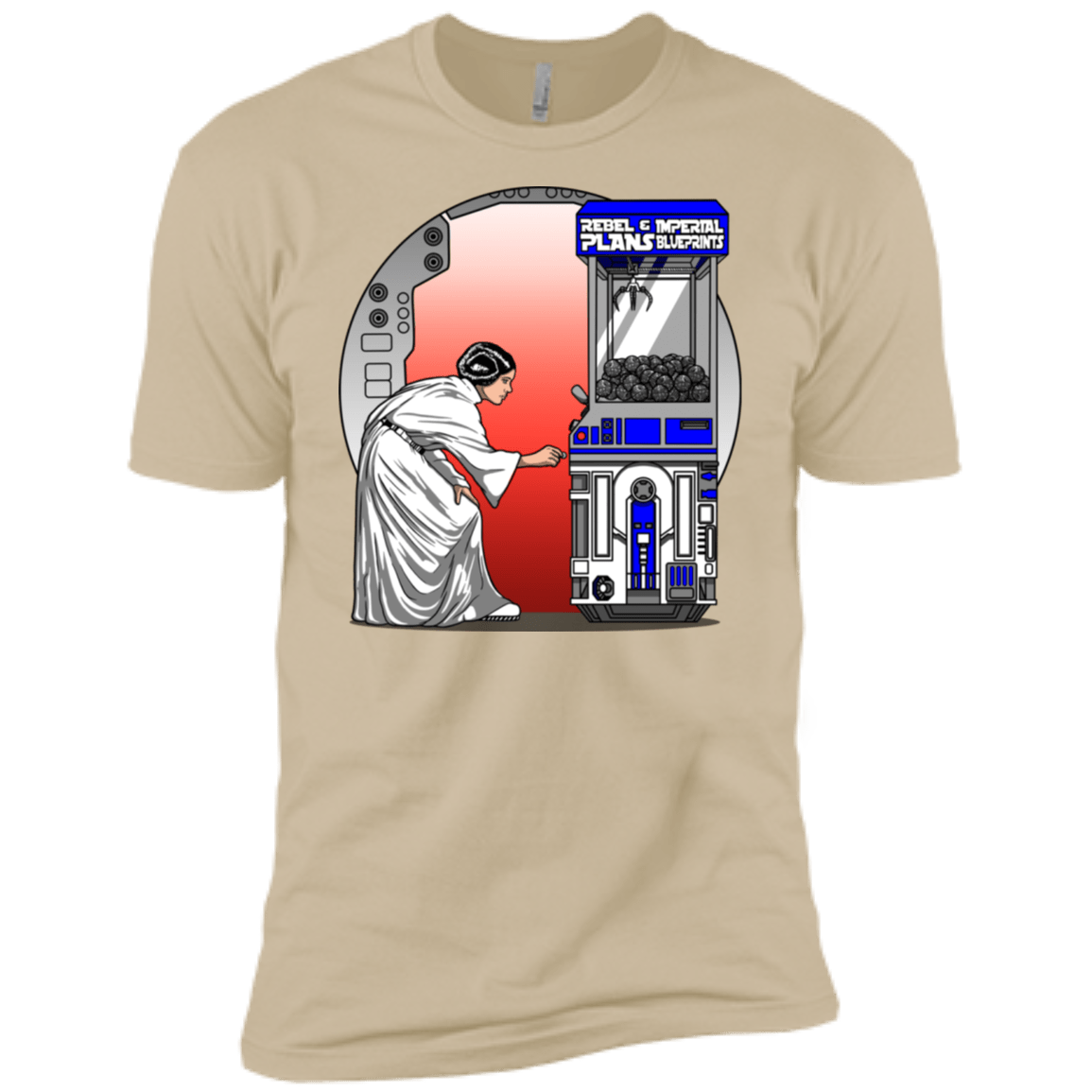 T-Shirts Sand / X-Small Rebel Plans Men's Premium T-Shirt