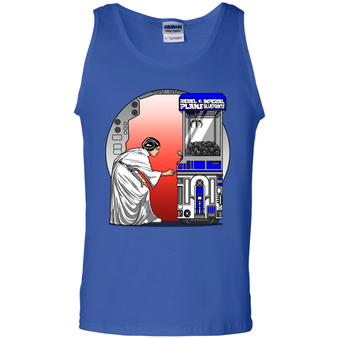 T-Shirts Royal / S Rebel Plans Men's Tank Top
