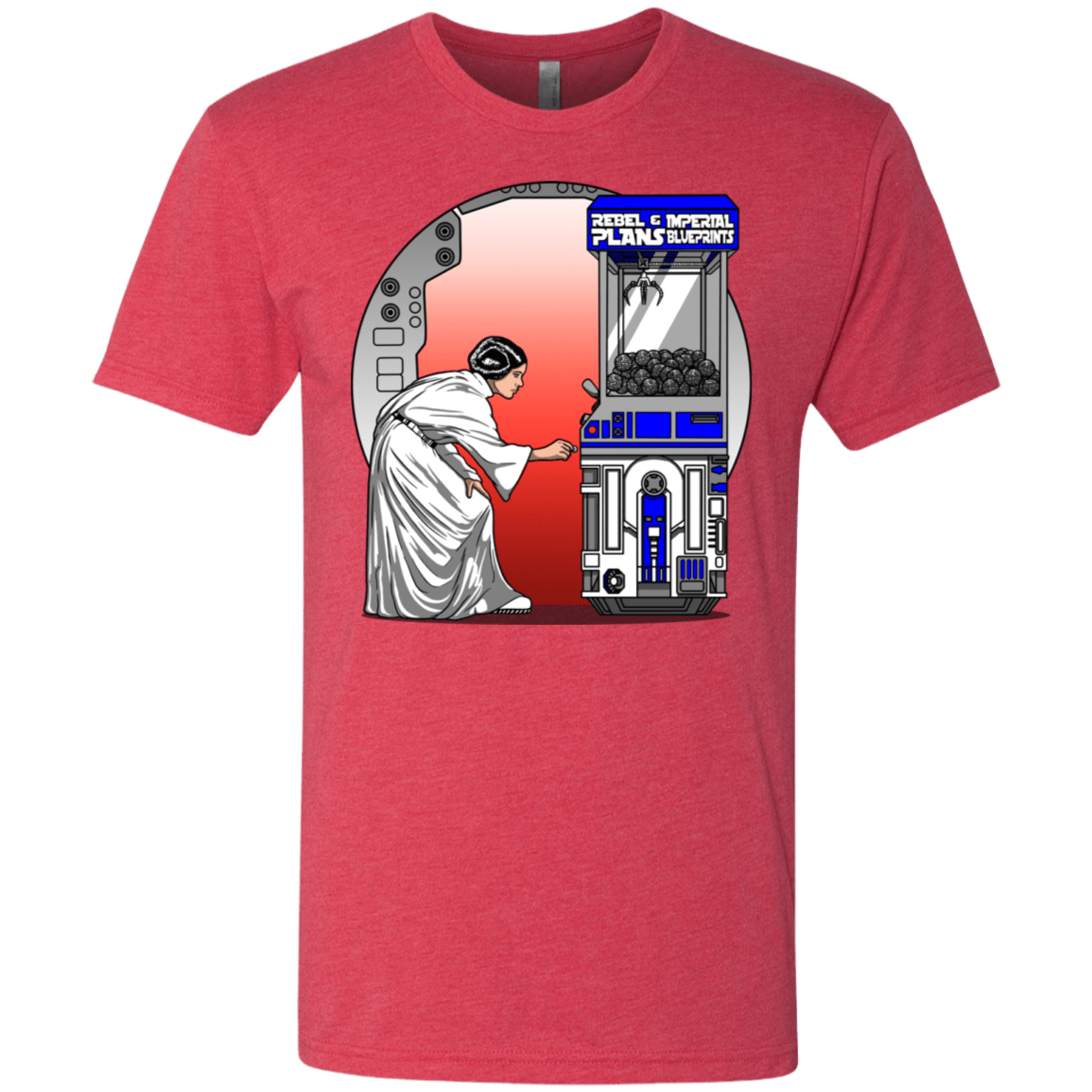 T-Shirts Vintage Red / S Rebel Plans Men's Triblend T-Shirt