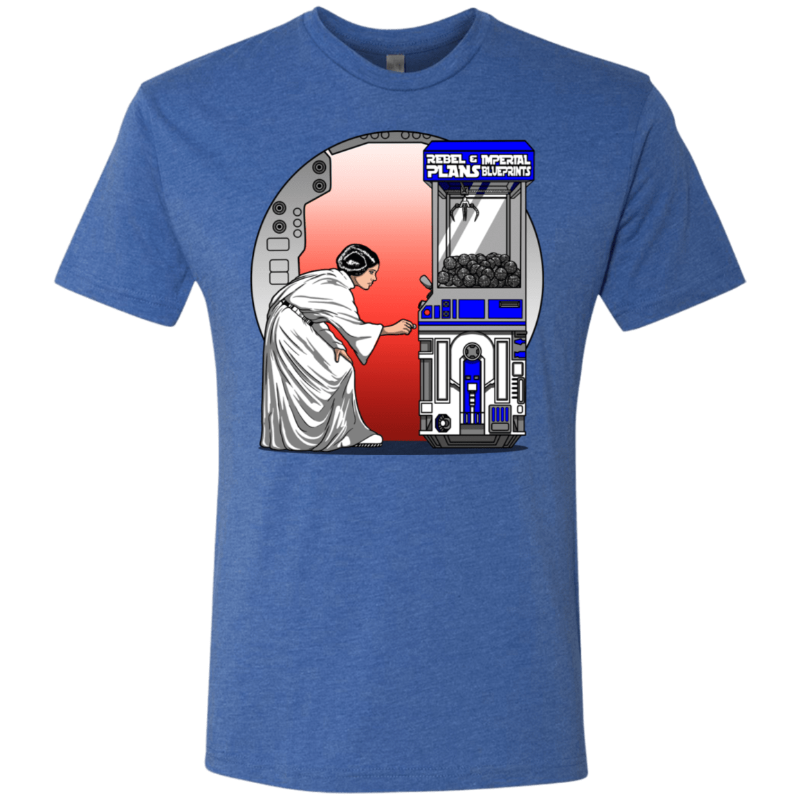 T-Shirts Vintage Royal / S Rebel Plans Men's Triblend T-Shirt