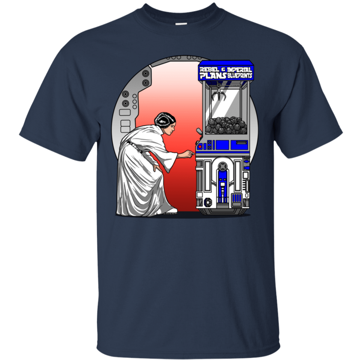 T-Shirts Navy / S Rebel Plans T-Shirt