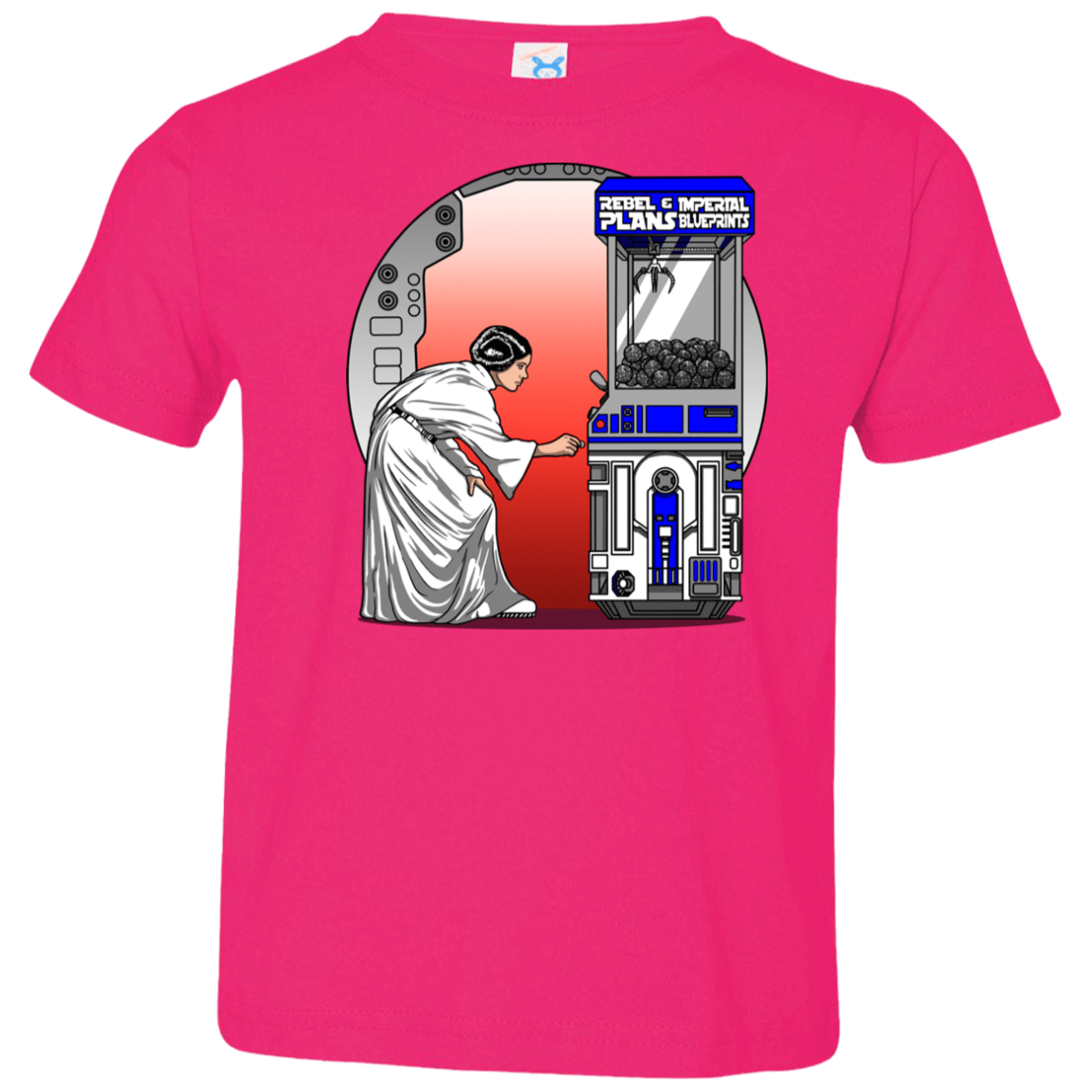 T-Shirts Hot Pink / 2T Rebel Plans Toddler Premium T-Shirt