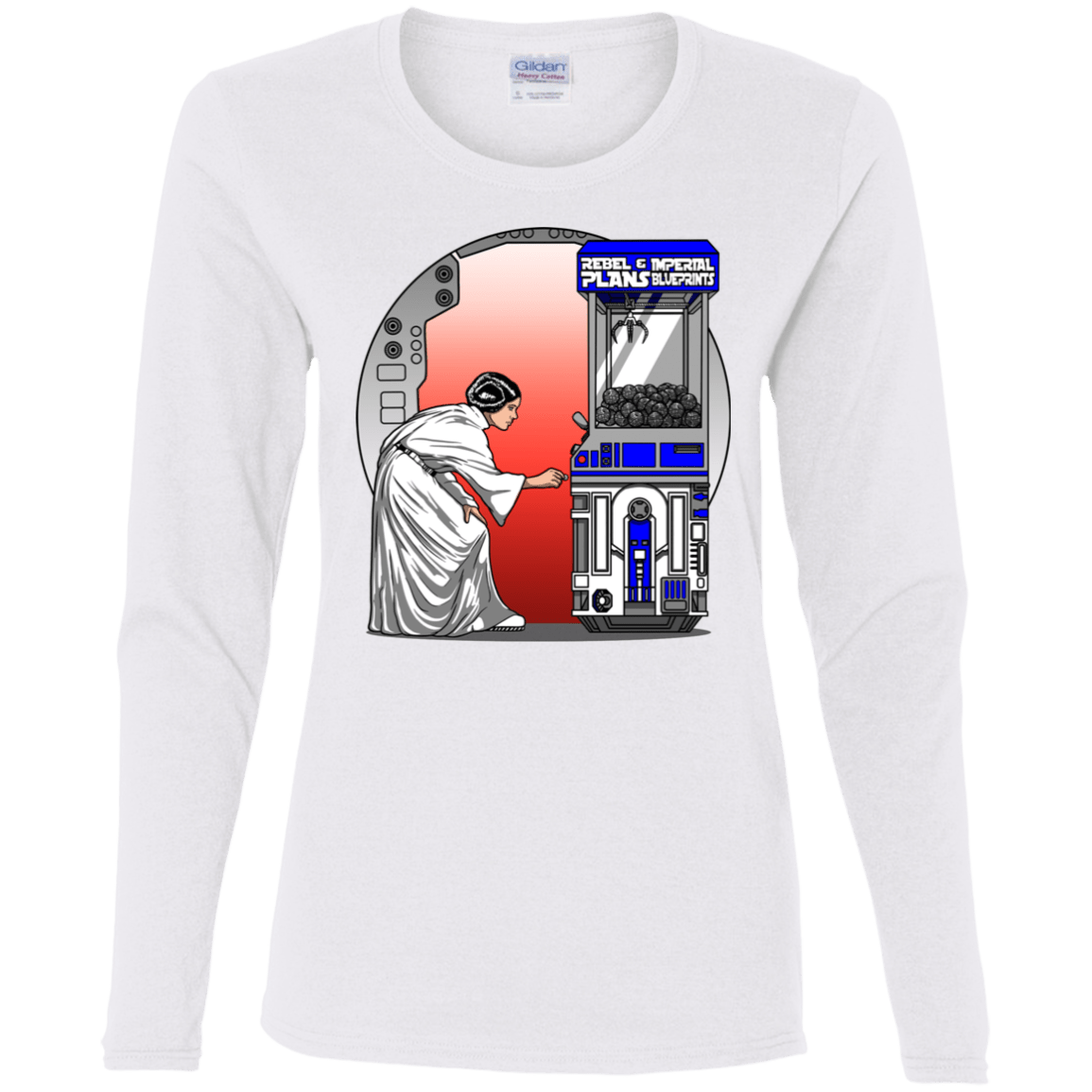 T-Shirts White / S Rebel Plans Women's Long Sleeve T-Shirt