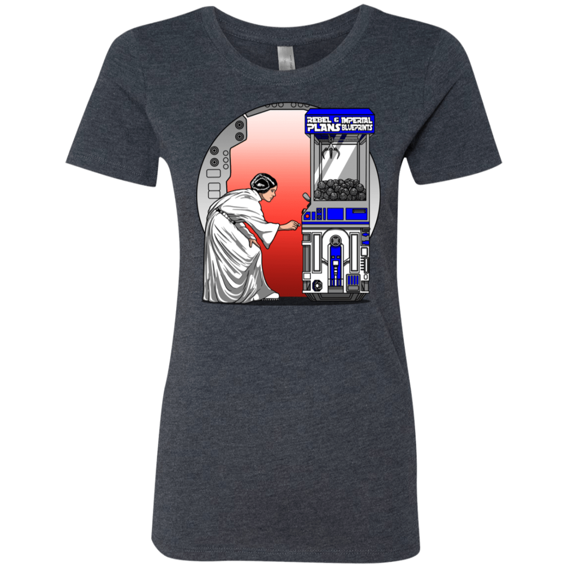 T-Shirts Vintage Navy / S Rebel Plans Women's Triblend T-Shirt