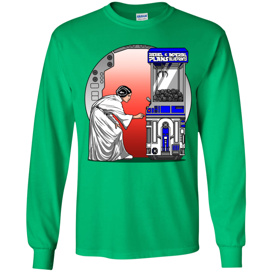 T-Shirts Irish Green / YS Rebel Plans Youth Long Sleeve T-Shirt