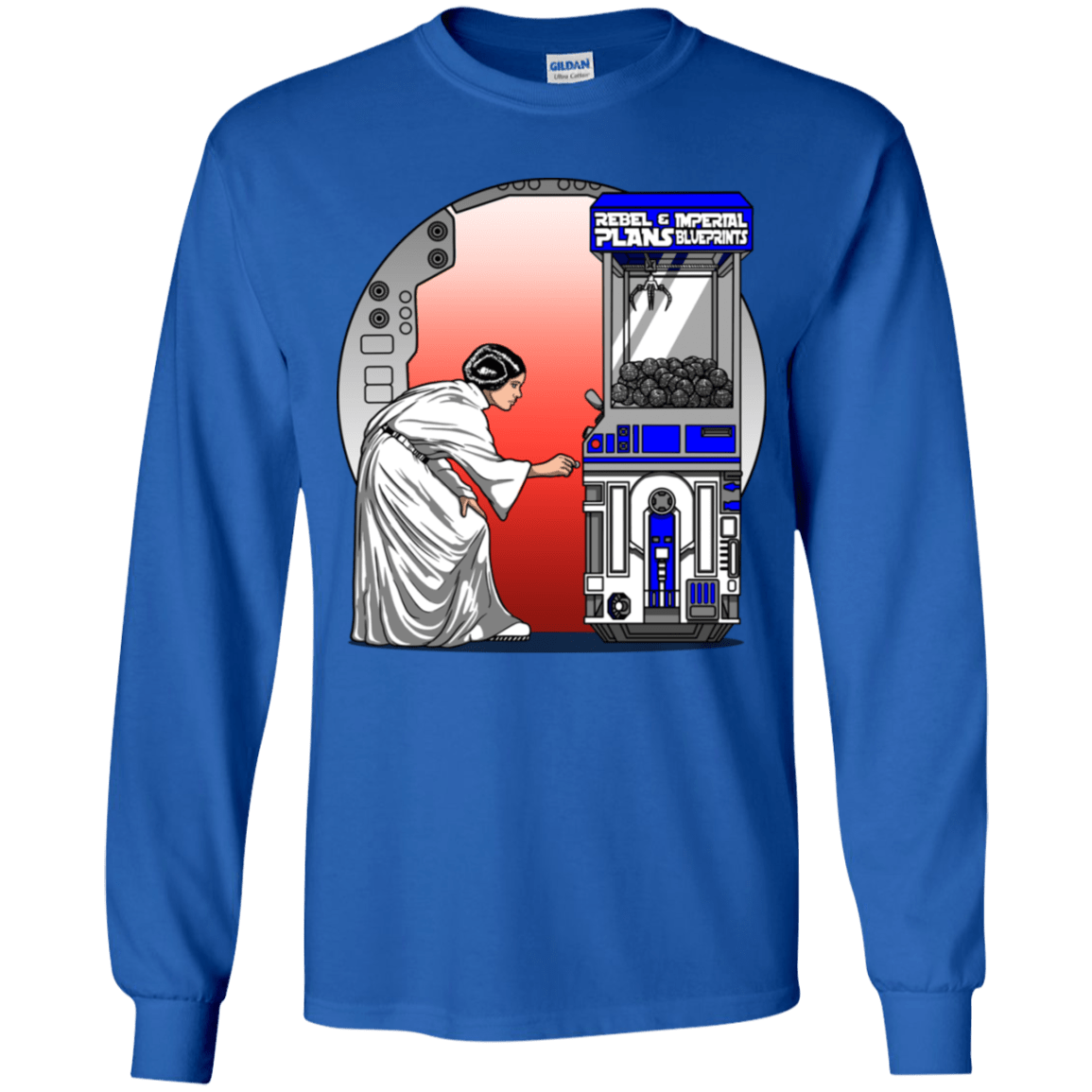 T-Shirts Royal / YS Rebel Plans Youth Long Sleeve T-Shirt