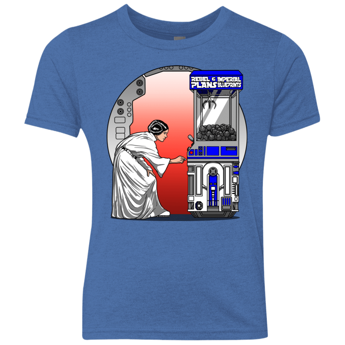 T-Shirts Vintage Royal / YXS Rebel Plans Youth Triblend T-Shirt