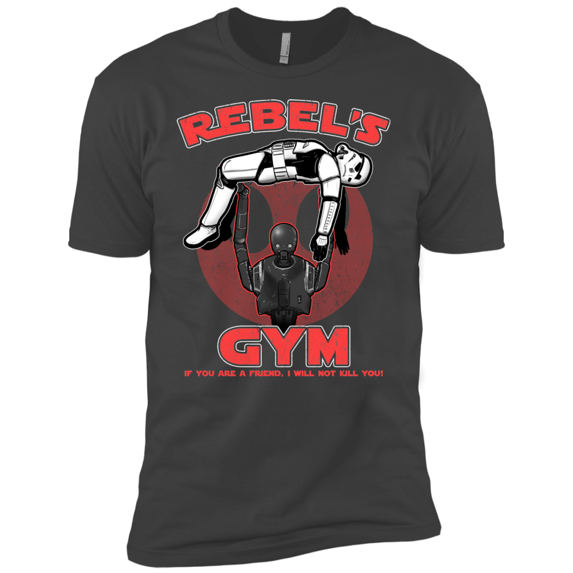 T-Shirts Heavy Metal / YXS Rebel's Gym Boys Premium T-Shirt