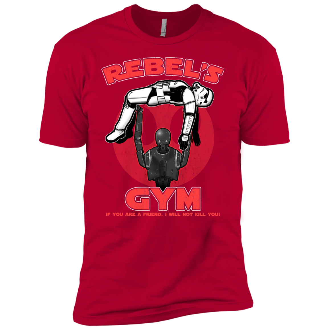 T-Shirts Red / YXS Rebel's Gym Boys Premium T-Shirt