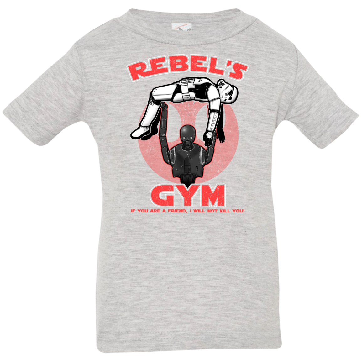 T-Shirts Heather / 6 Months Rebel's Gym Infant PremiumT-Shirt