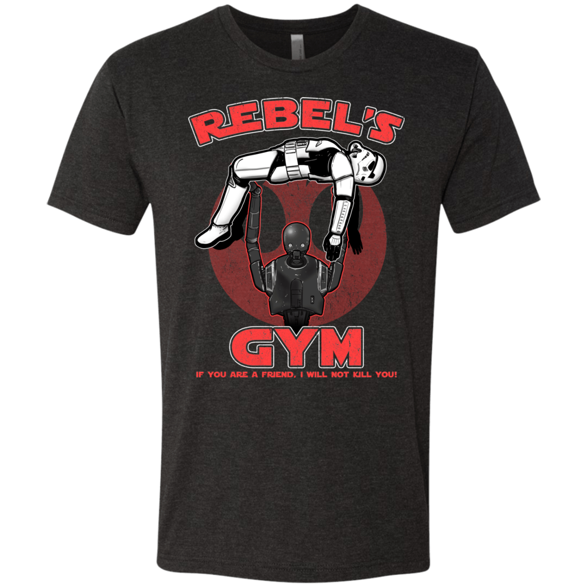 T-Shirts Vintage Black / Small Rebel's Gym Men's Triblend T-Shirt