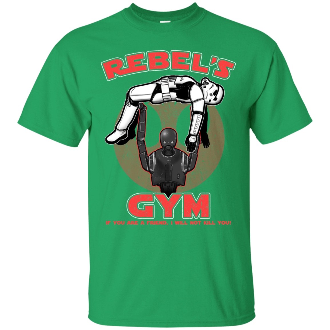 T-Shirts Irish Green / Small Rebel's Gym T-Shirt