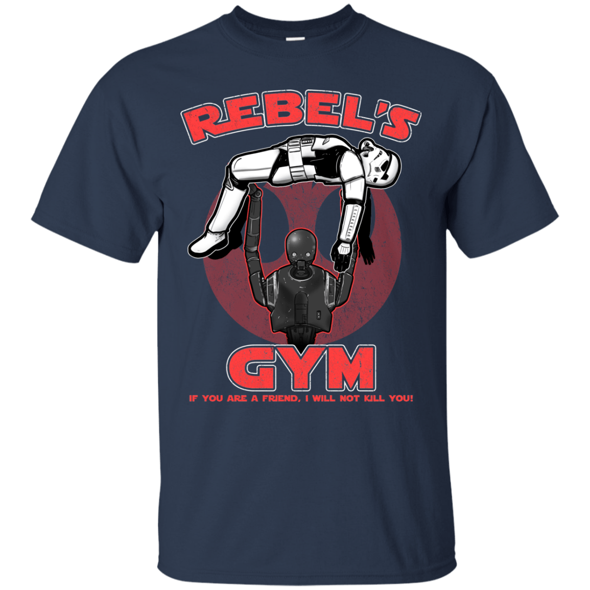 T-Shirts Navy / Small Rebel's Gym T-Shirt