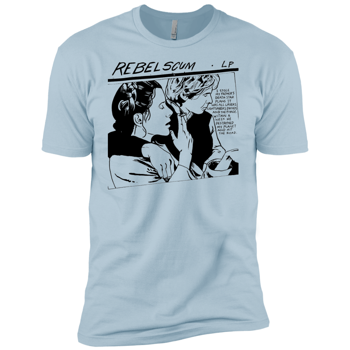 T-Shirts Light Blue / YXS Rebel Scum Boys Premium T-Shirt