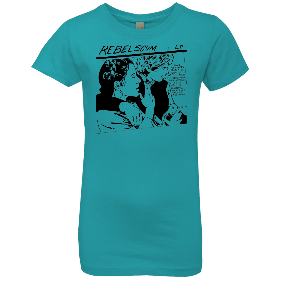 T-Shirts Tahiti Blue / YXS Rebel Scum Girls Premium T-Shirt