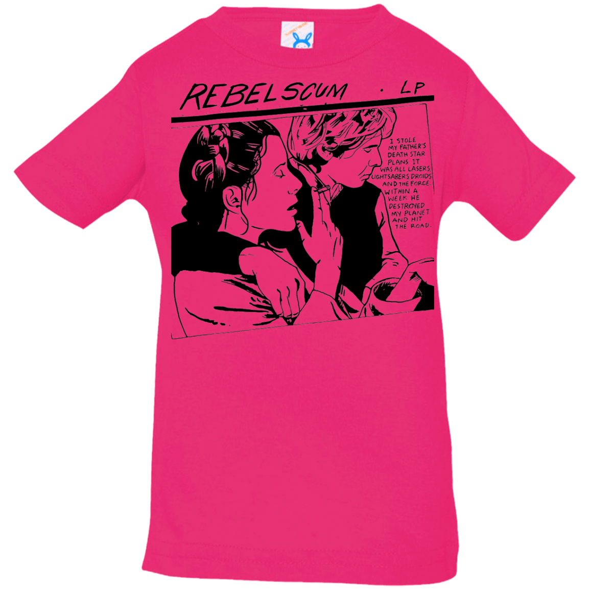 T-Shirts Hot Pink / 6 Months Rebel Scum Infant Premium T-Shirt