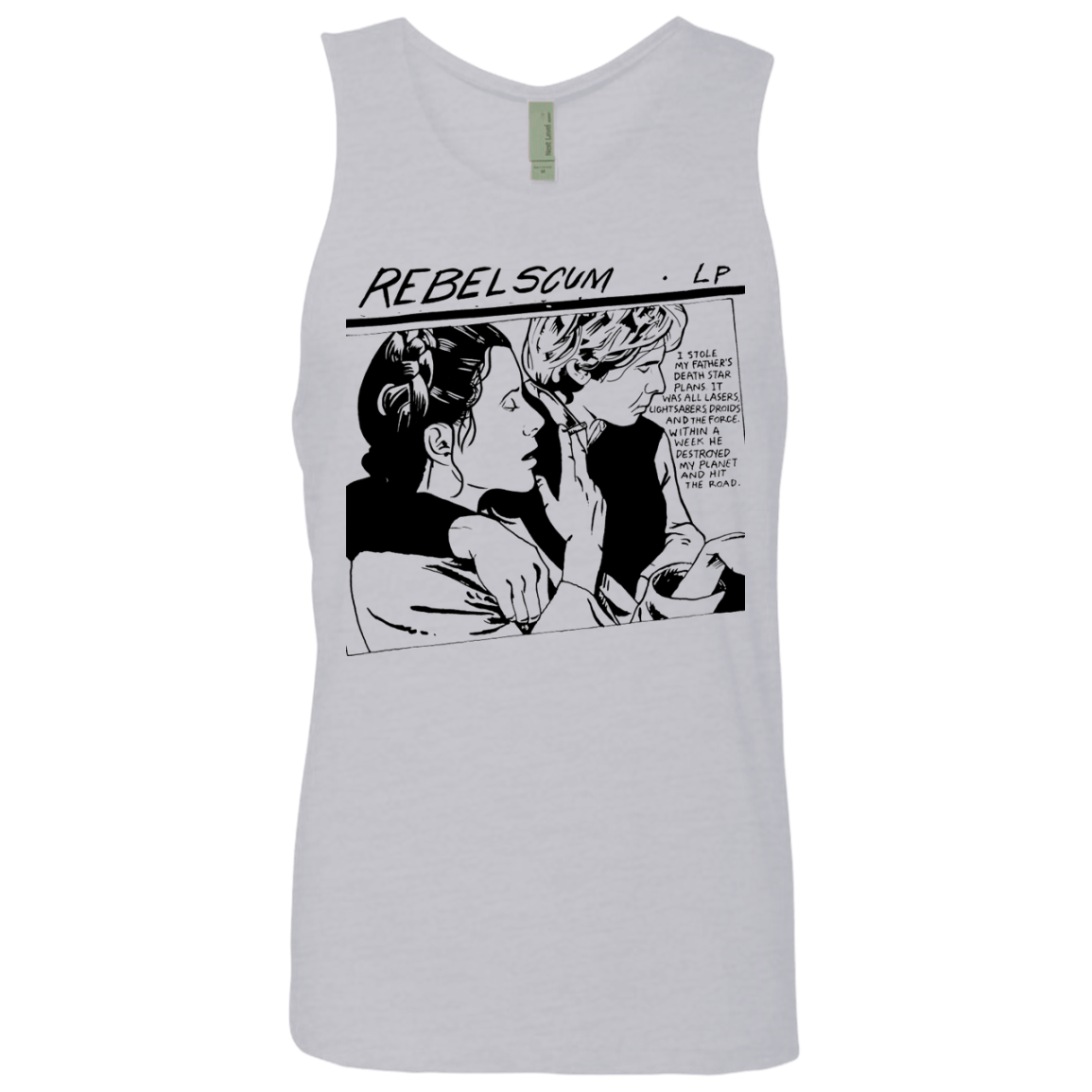 T-Shirts Heather Grey / Small Rebel Scum Men's Premium Tank Top