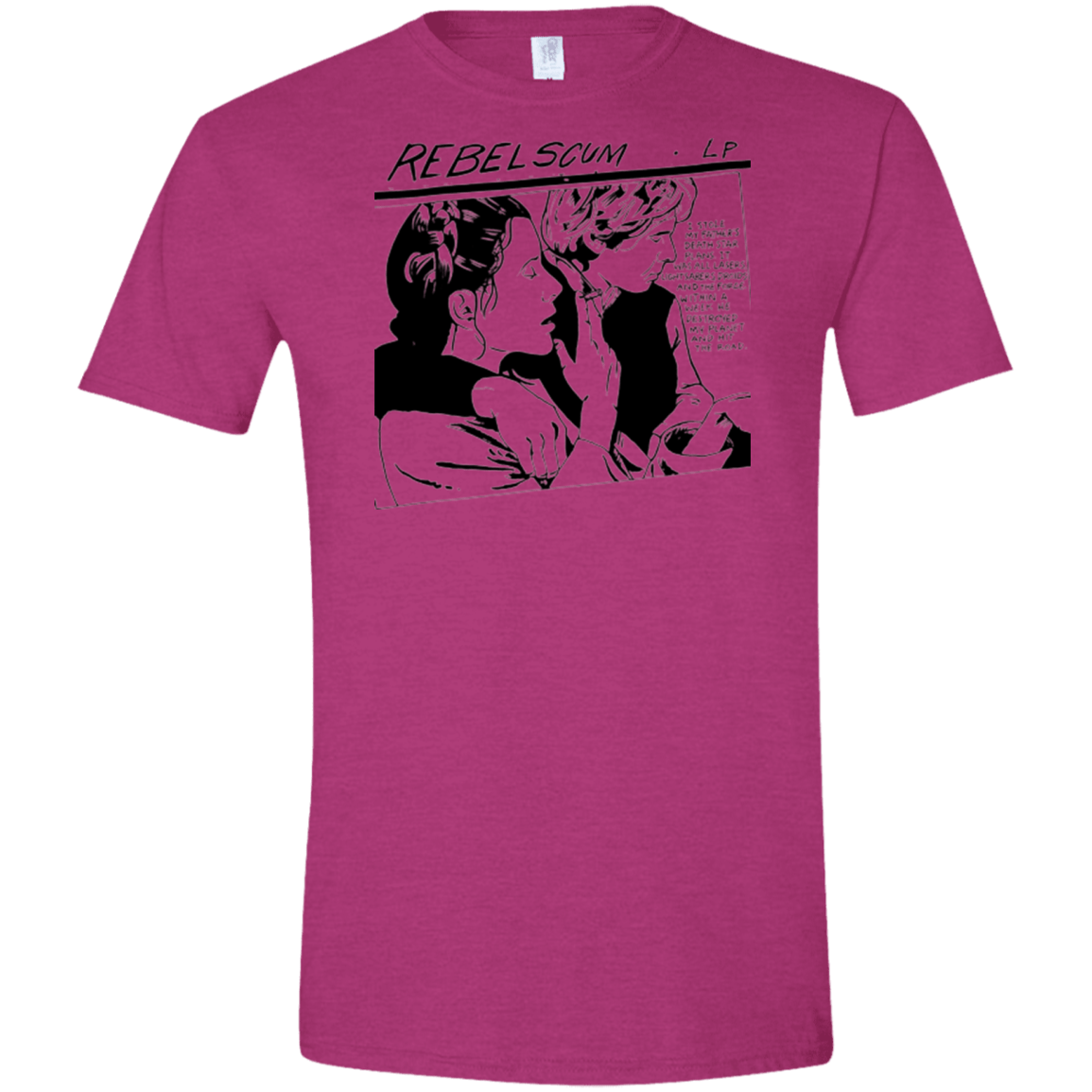 T-Shirts Antique Heliconia / S Rebel Scum Men's Semi-Fitted Softstyle