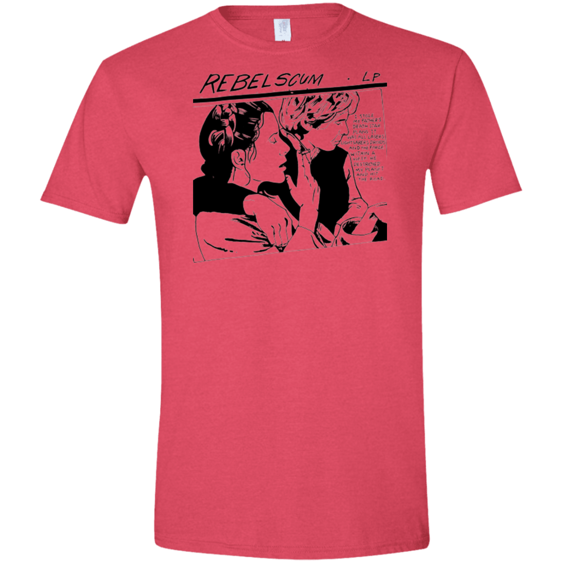 T-Shirts Heather Red / S Rebel Scum Men's Semi-Fitted Softstyle