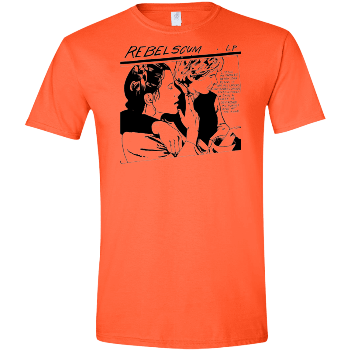 T-Shirts Orange / S Rebel Scum Men's Semi-Fitted Softstyle