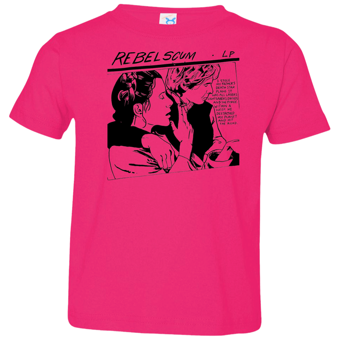 T-Shirts Hot Pink / 2T Rebel Scum Toddler Premium T-Shirt