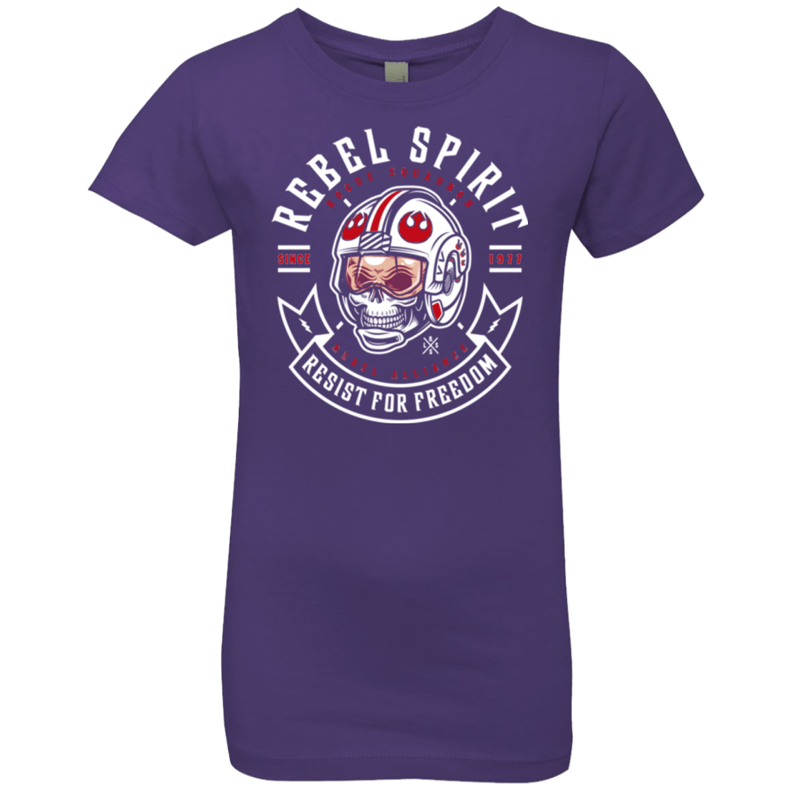 T-Shirts Purple Rush / YXS Rebel Since 1977 Girls Premium T-Shirt