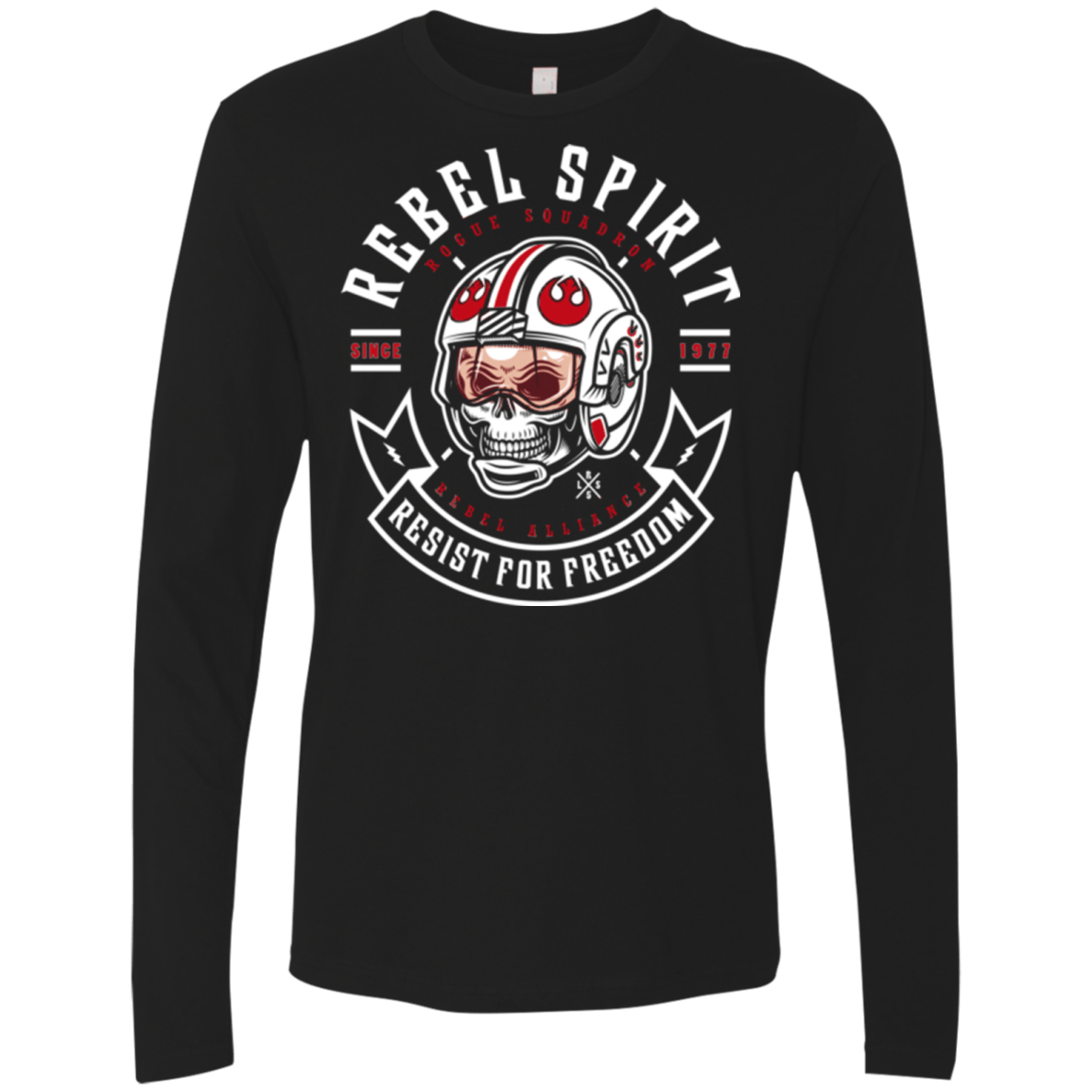 T-Shirts Black / Small Rebel Since 1977 Men's Premium Long Sleeve