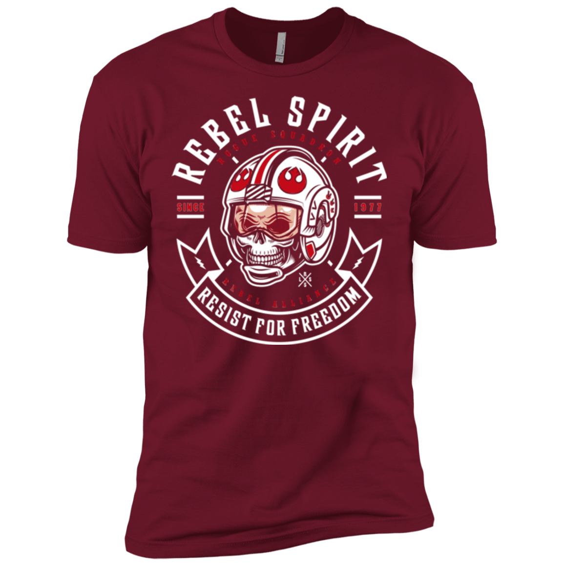T-Shirts Cardinal / X-Small Rebel Since 1977 Men's Premium T-Shirt