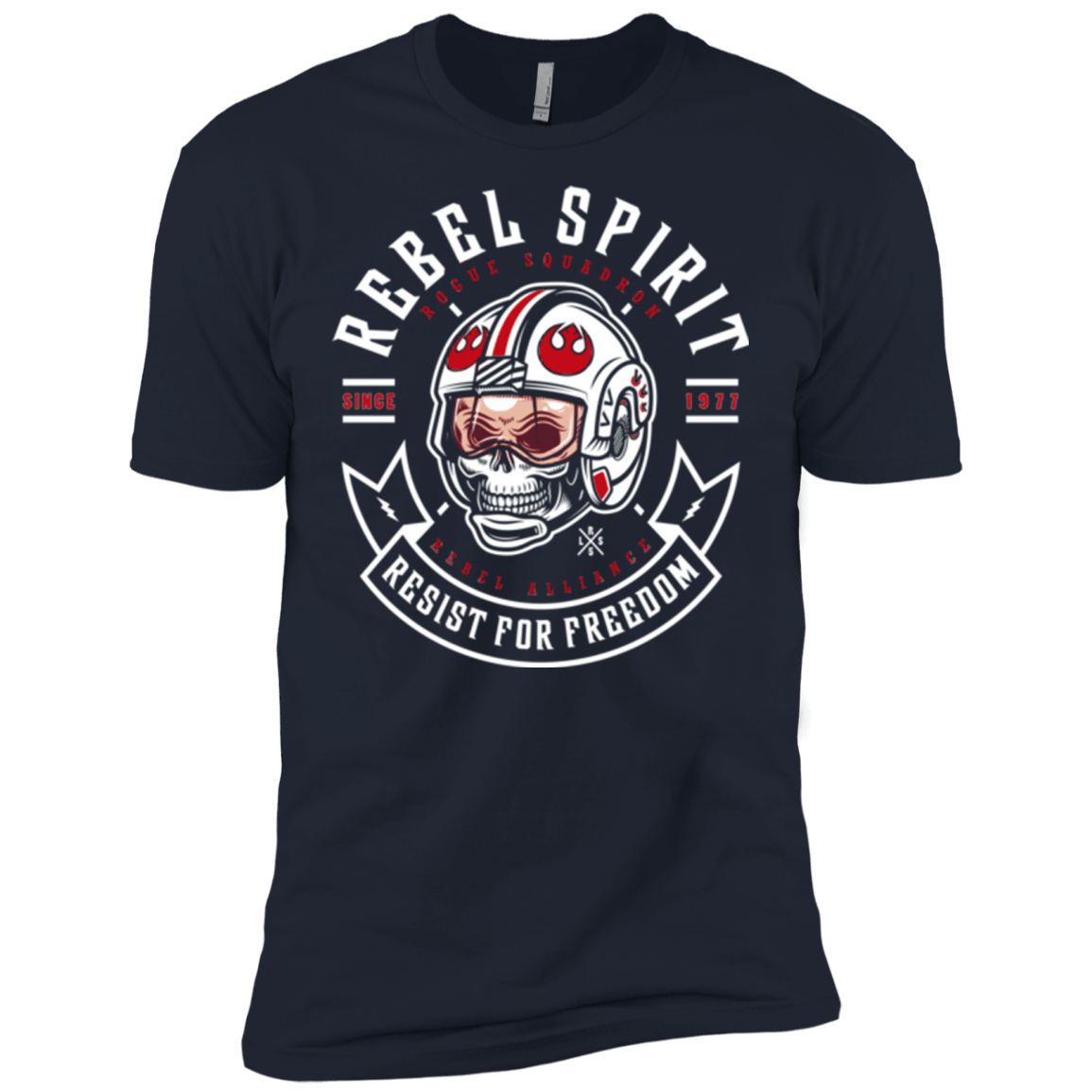 T-Shirts Midnight Navy / X-Small Rebel Since 1977 Men's Premium T-Shirt