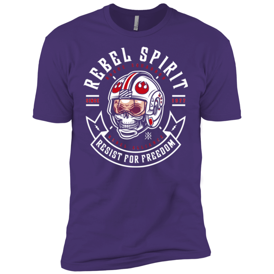 T-Shirts Purple / X-Small Rebel Since 1977 Men's Premium T-Shirt