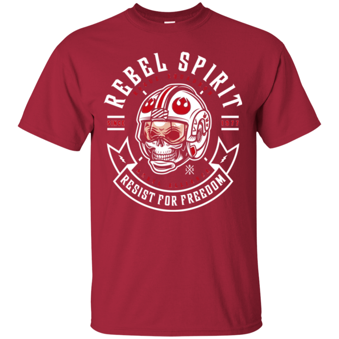T-Shirts Cardinal / Small Rebel Since 1977 T-Shirt