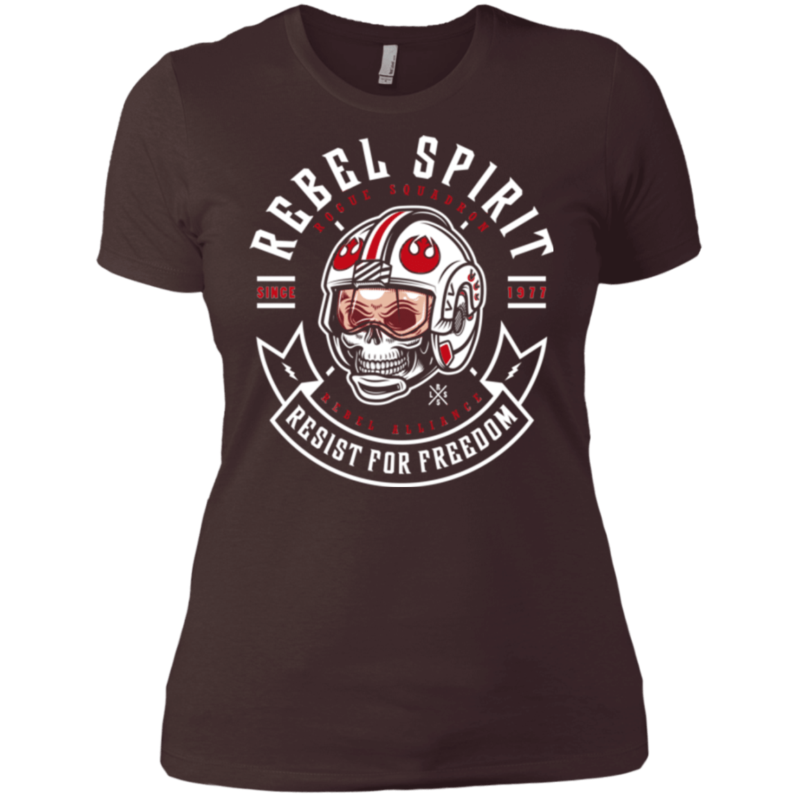 T-Shirts Dark Chocolate / X-Small Rebel Since 1977 Women's Premium T-Shirt