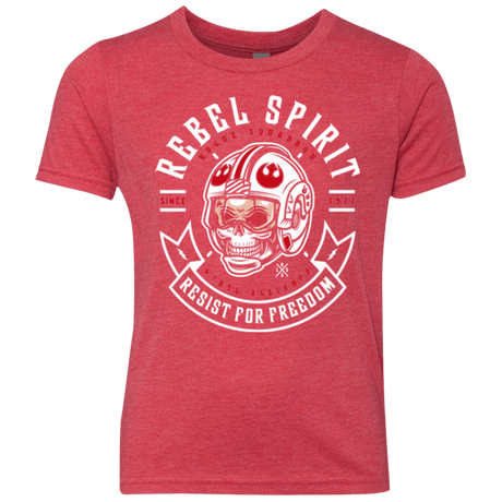 T-Shirts Vintage Red / YXS Rebel Since 1977 Youth Triblend T-Shirt