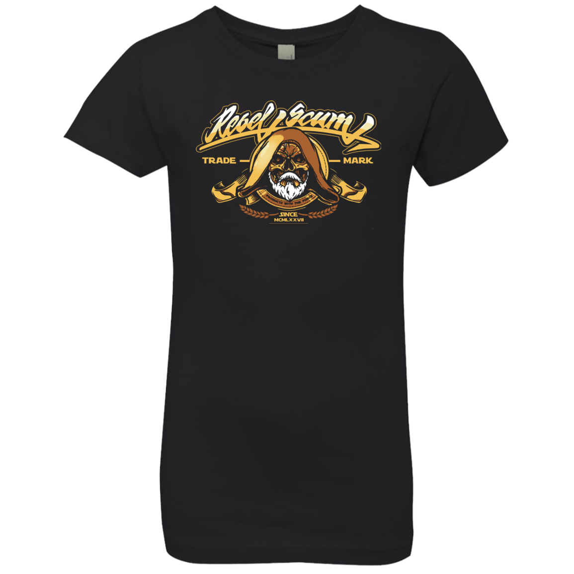 T-Shirts Black / YXS Rebel Trade Mark Girls Premium T-Shirt