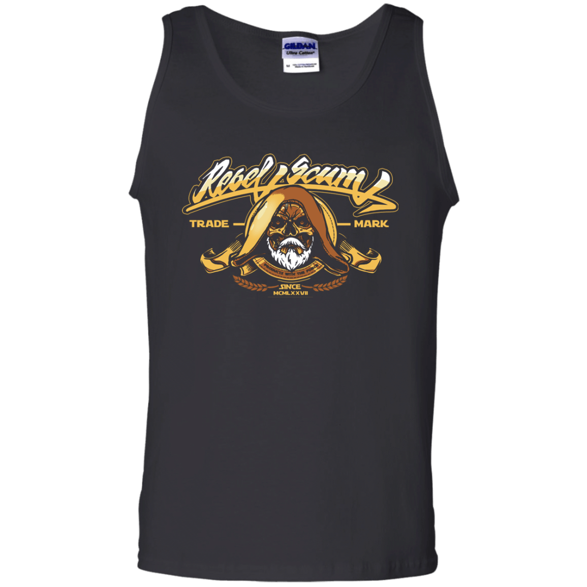 T-Shirts Black / S Rebel Trade Mark Men's Tank Top