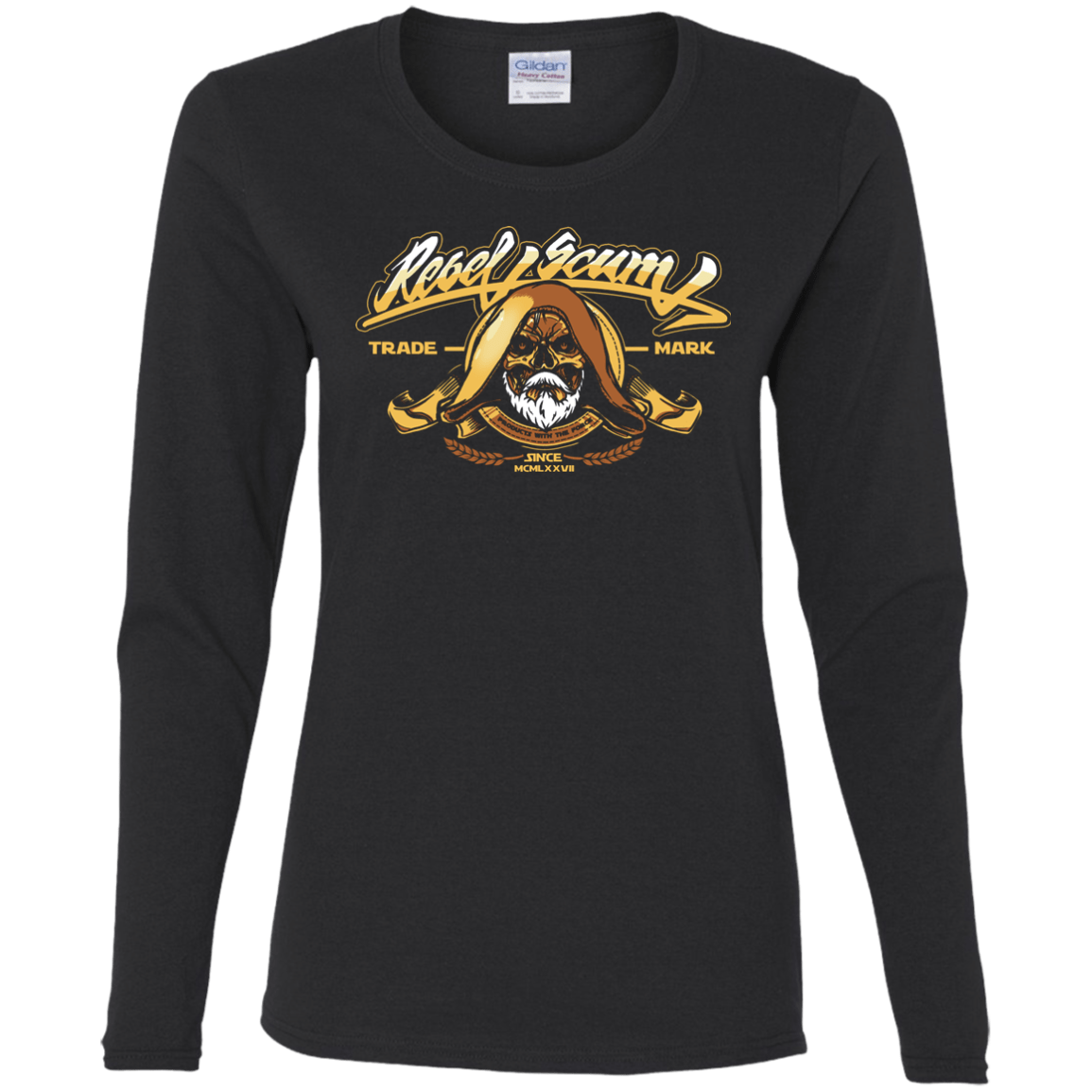 T-Shirts Black / S Rebel Trade Mark Women's Long Sleeve T-Shirt
