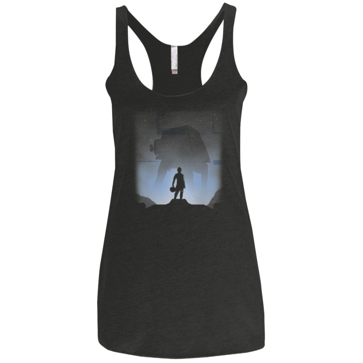 T-Shirts Vintage Black / X-Small Rebel vs Empire Women's Triblend Racerback Tank