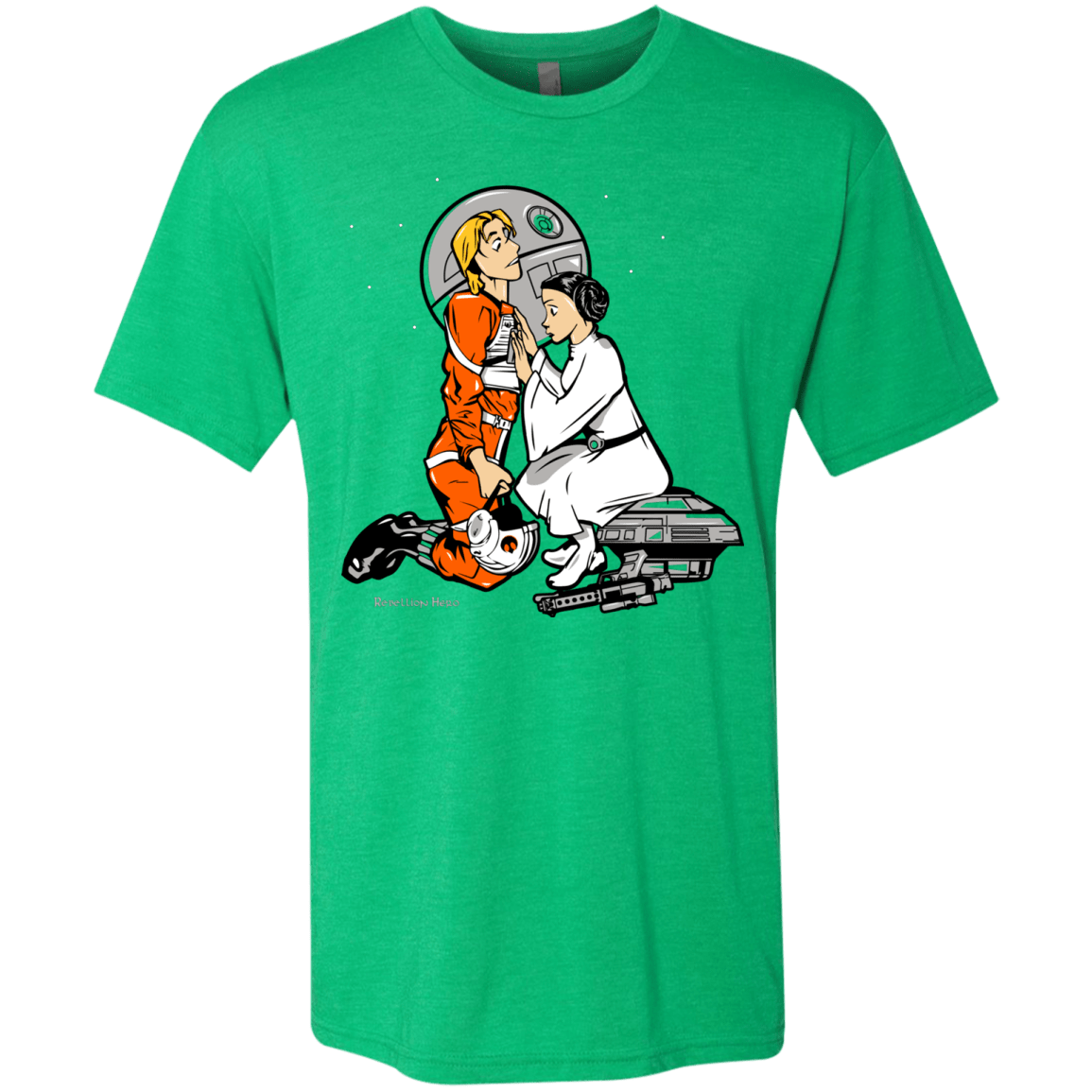 T-Shirts Envy / Small Rebellion Hero Men's Triblend T-Shirt