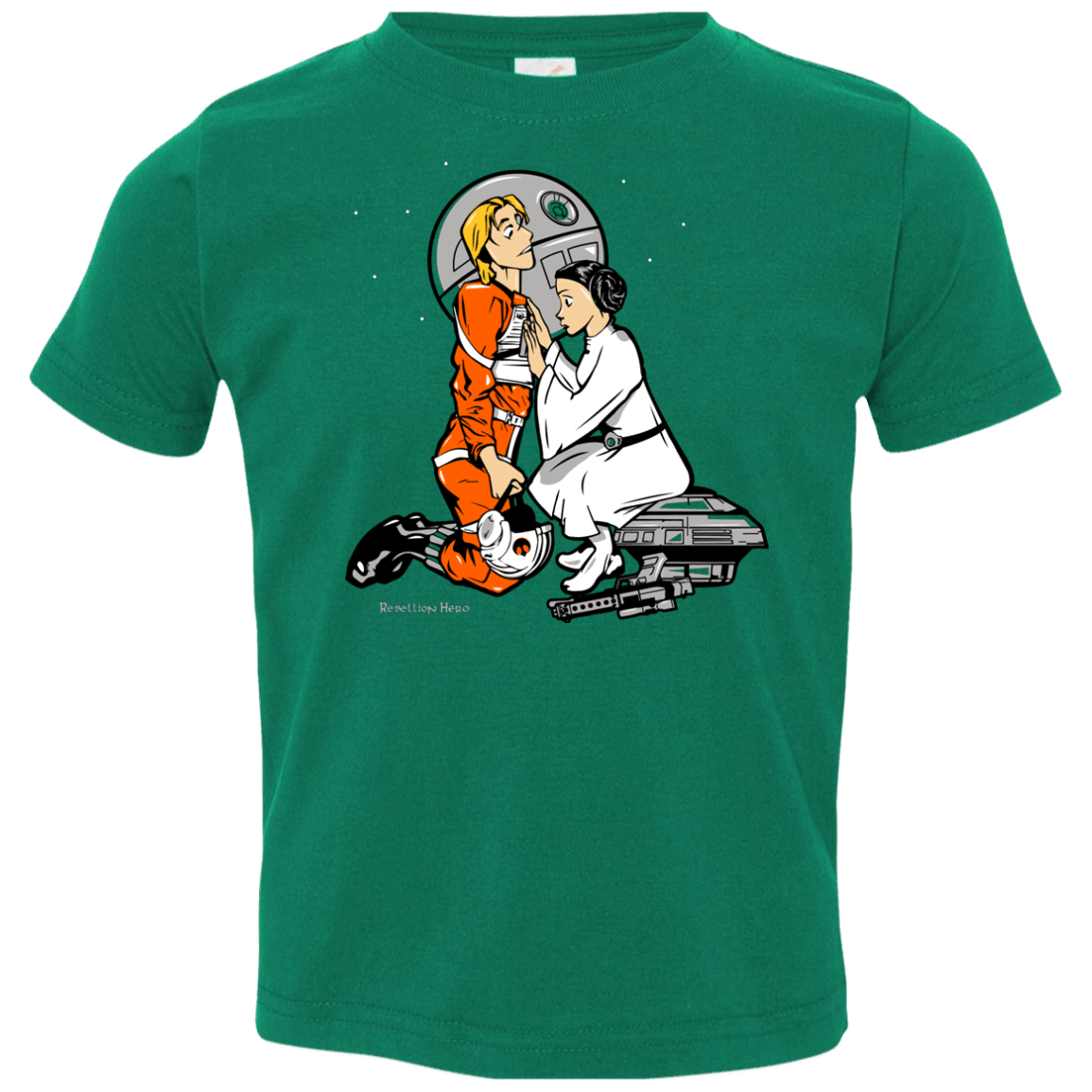 T-Shirts Kelly / 2T Rebellion Hero Toddler Premium T-Shirt