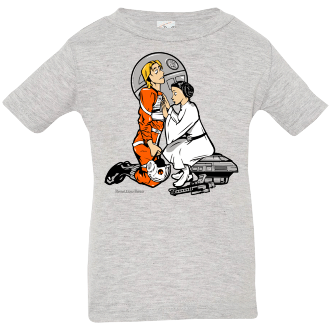 T-Shirts Heather / 6 Months Rebellon Hero Infant Premium T-Shirt