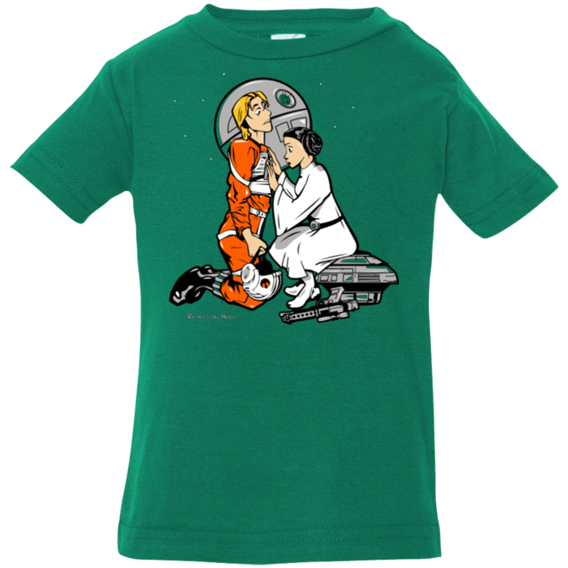 T-Shirts Kelly / 6 Months Rebellon Hero Infant Premium T-Shirt