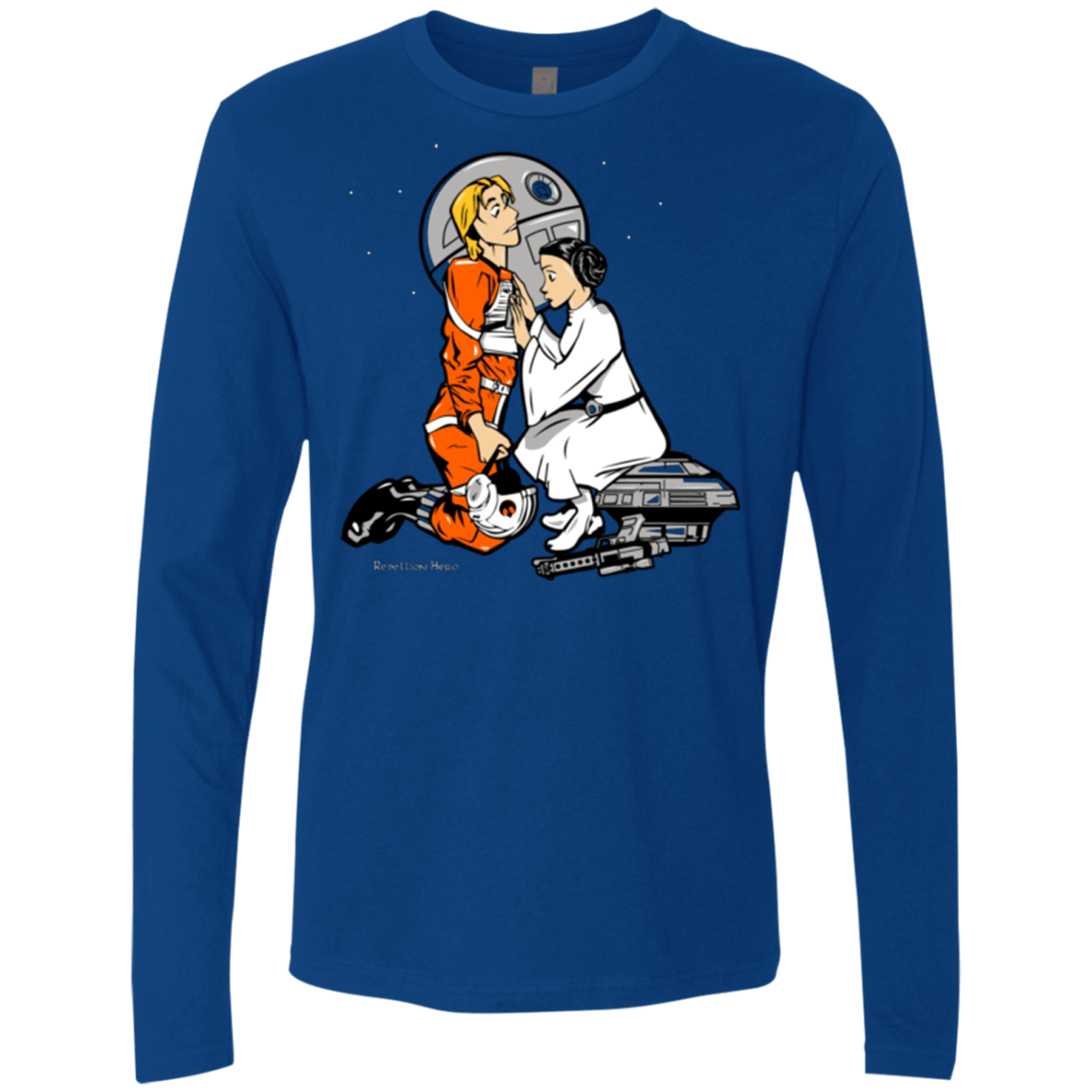 T-Shirts Royal / Small Rebellon Hero Men's Premium Long Sleeve