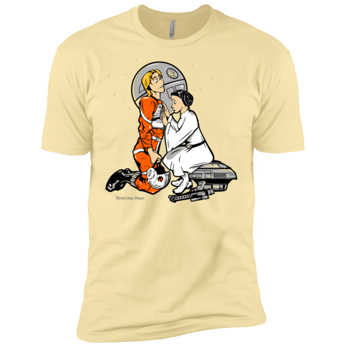 T-Shirts Banana Cream / X-Small Rebellon Hero Men's Premium T-Shirt