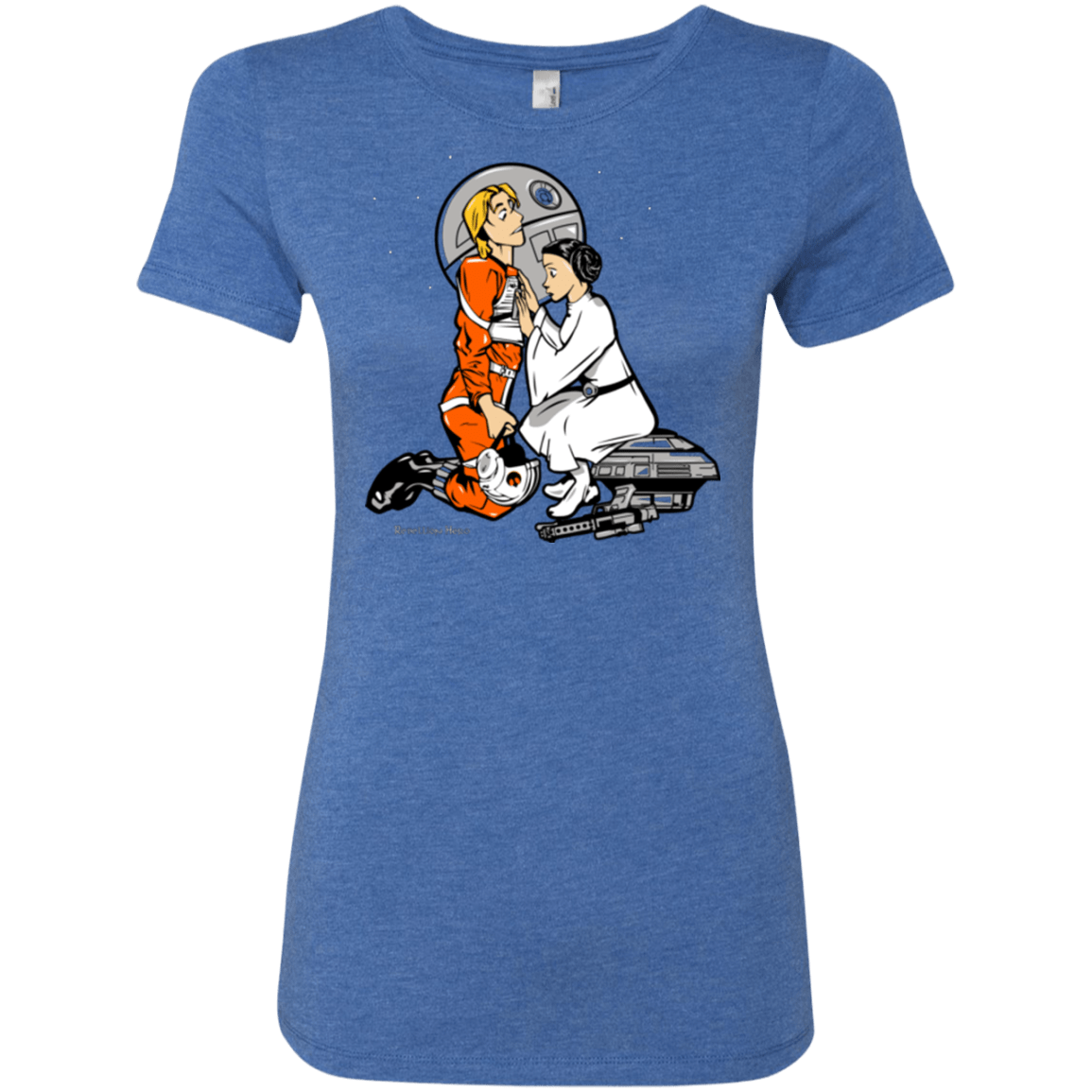 T-Shirts Vintage Royal / Small Rebellon Hero Women's Triblend T-Shirt