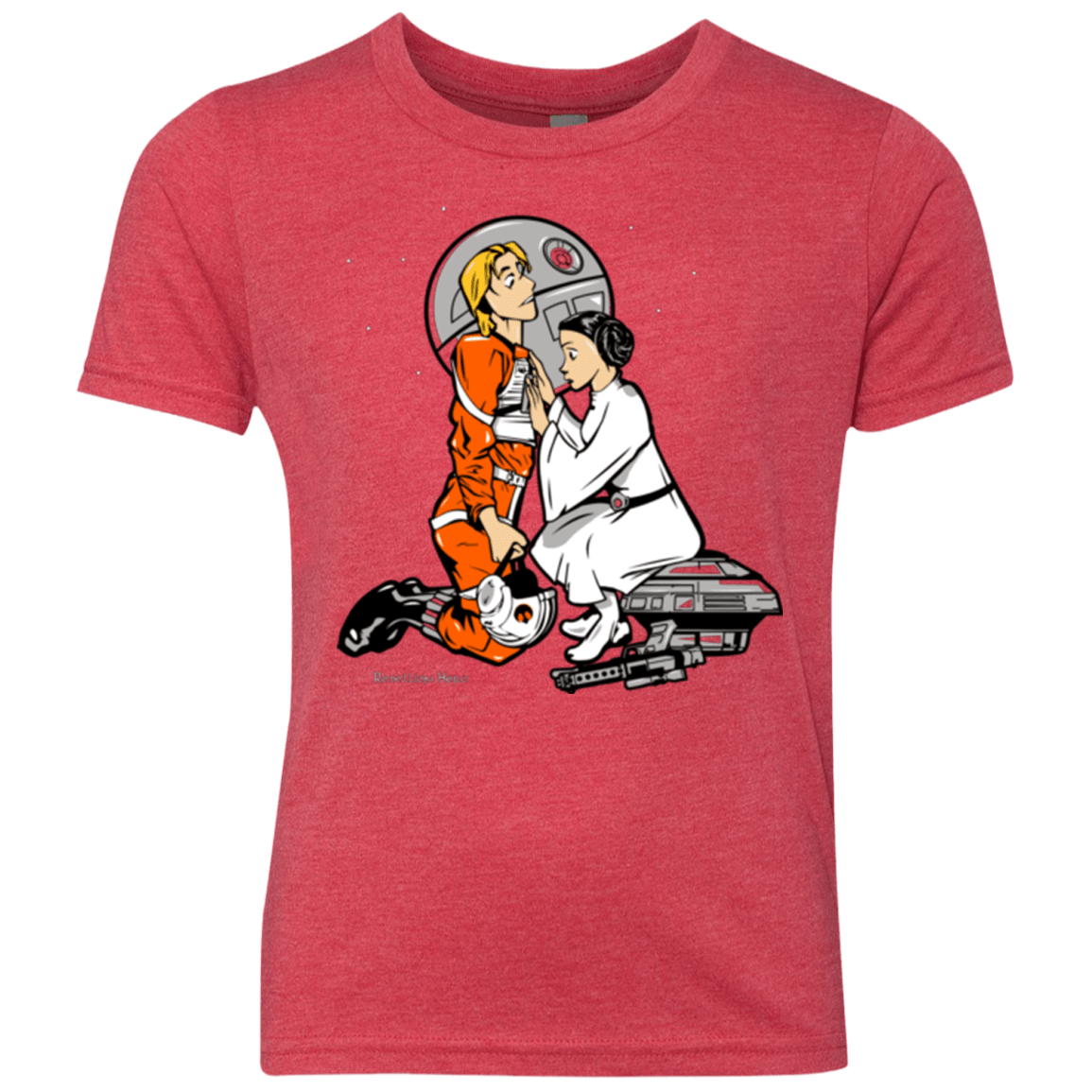 T-Shirts Vintage Red / YXS Rebellon Hero Youth Triblend T-Shirt