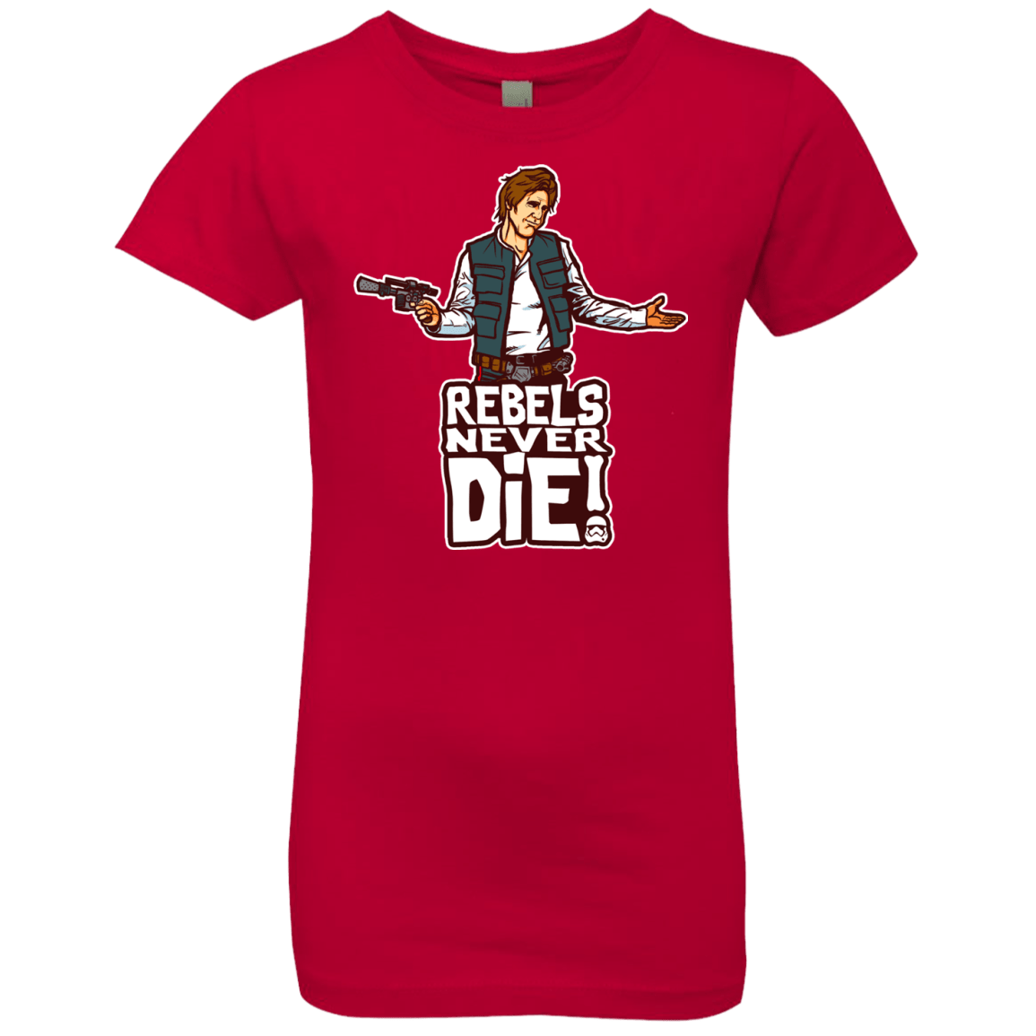 T-Shirts Red / YXS Rebels Never Die Girls Premium T-Shirt